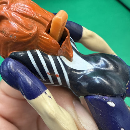 1994 Spider-Woman 5" Toy Biz Action Figure Marvel Iron Man Spider-Man Animated