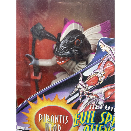 1994 Bandai Power Rangers 8" Deluxe Evil Space Aliens Pirantis Head NIB NEW