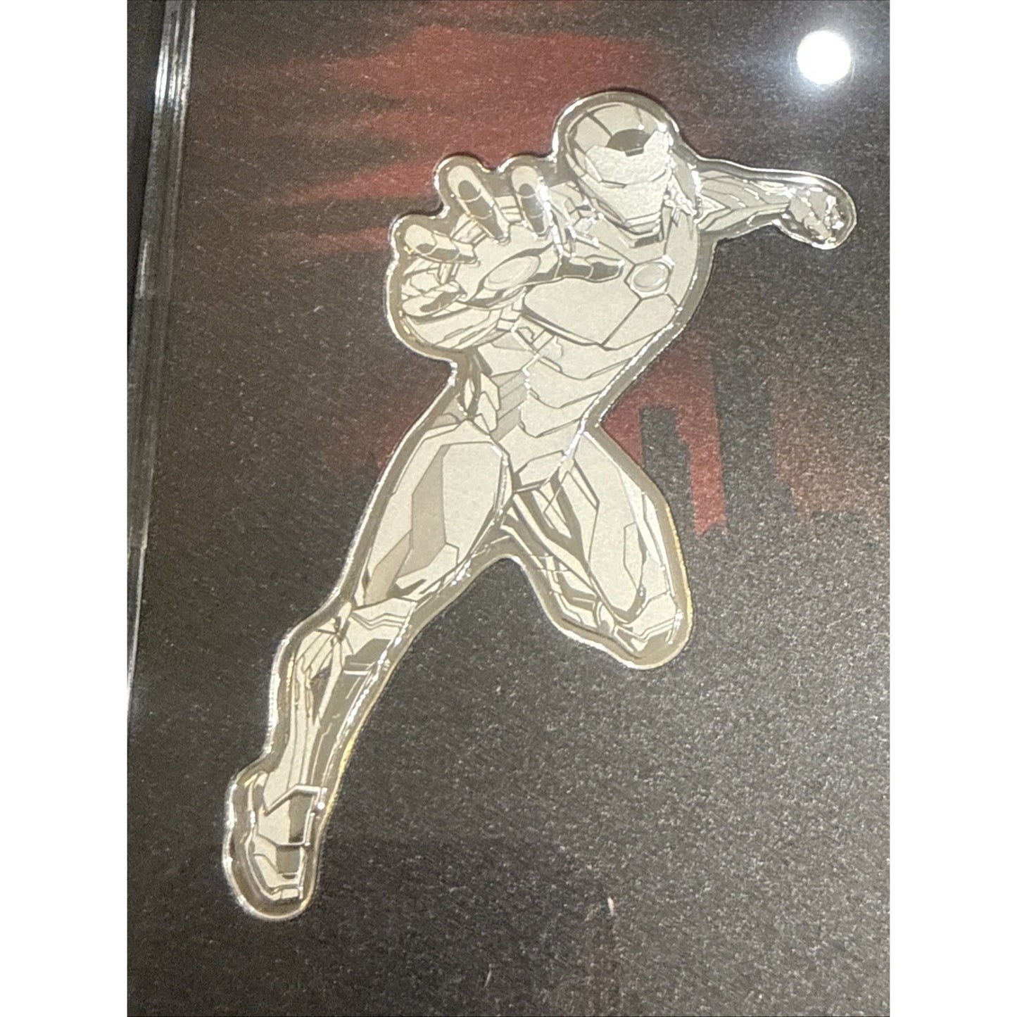 2026 Agoro Marvel Iron Man 1/2 oz 999 Silver Tier 3 Fully Engraved Coin #451/500