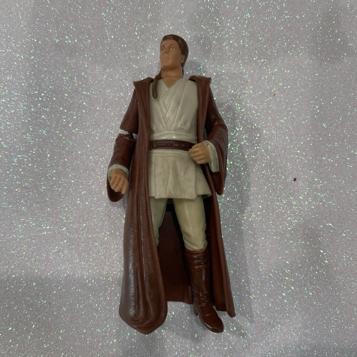 1999 STAR WARS EPISODE 1 OBI-WAN KENOBI NABOO Loose 3.75" Figure READ DESC