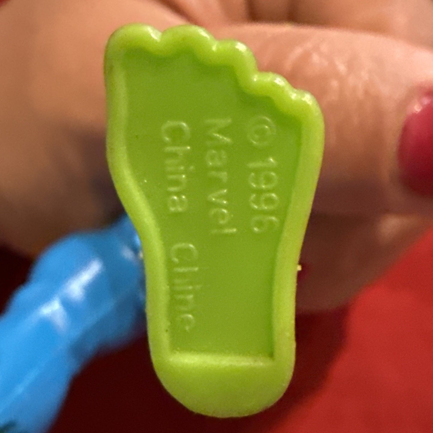 1996 McDonalds Marvel Super Heroes Hulk Incredible Hulk Happy Meal
