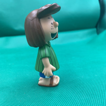 JP Peanuts Peppermint Patty Tambourine 3 inch PVC Figure Toy Cake Topper* B3