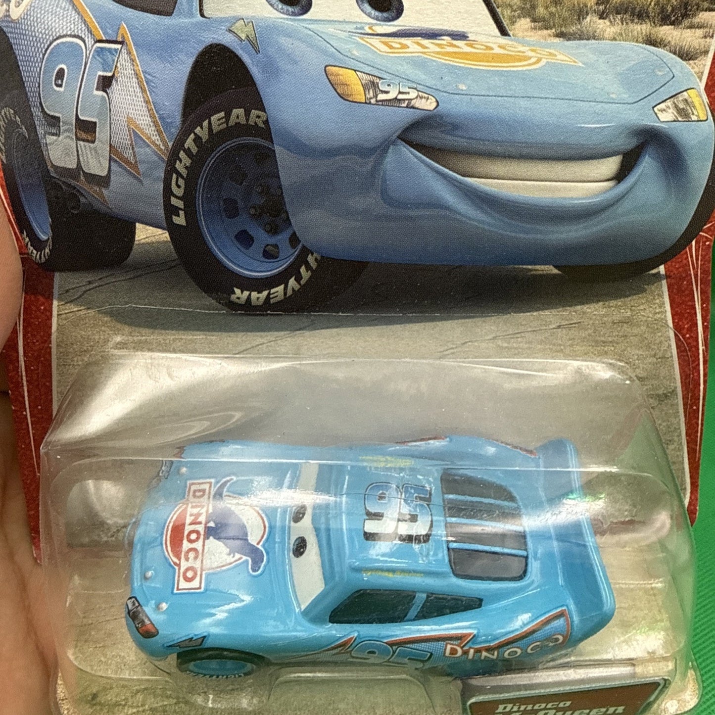 2005 Disney Pixar Cars Dinoco McQueen Original 16 Desert Card Series