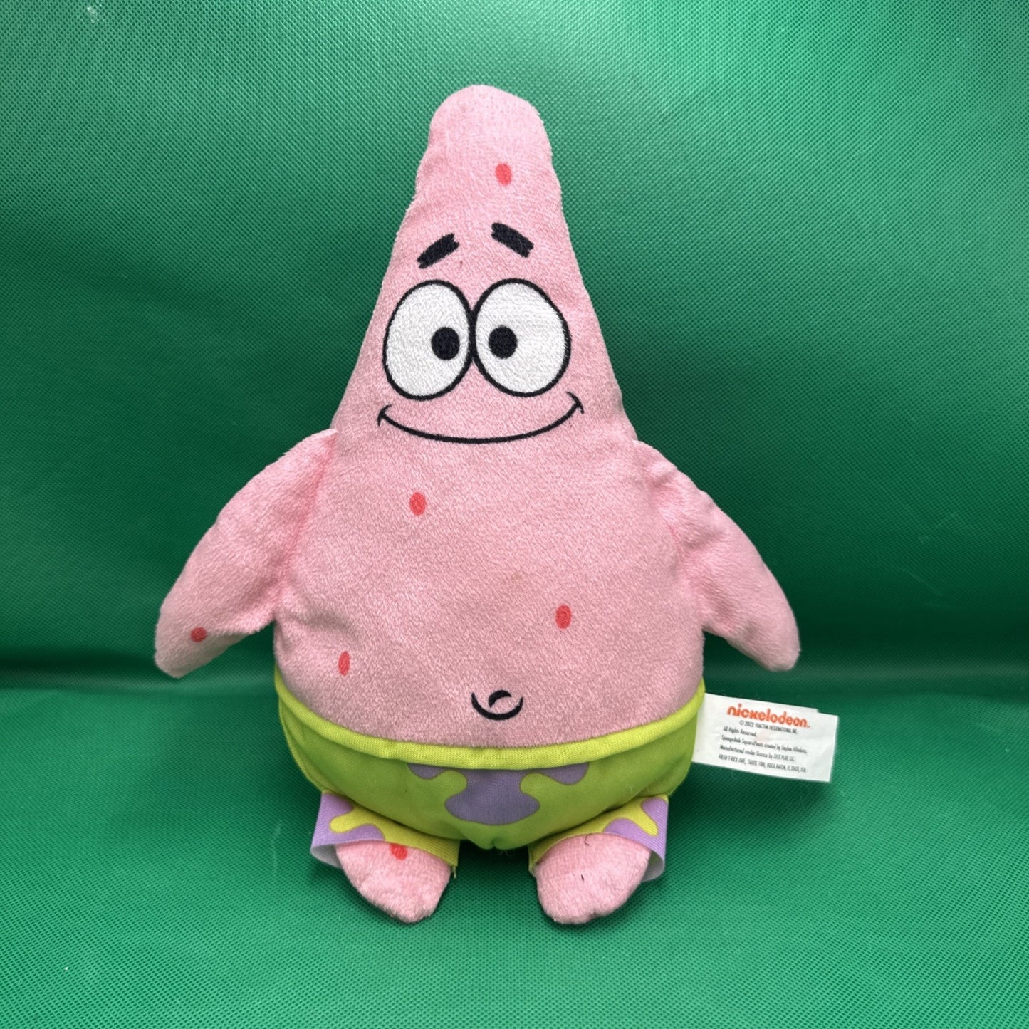 SpongeBob SquarePants Patrick Star Starfish 2022 10" Plush Nickelodeon Just Play