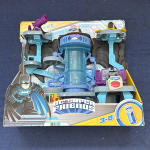 Fisher-Price Imaginext DC Super Friends Bat-Tech Batcave playset Batman LIGHT UP