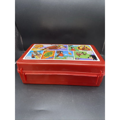 Vintage Goofy Disney Cook’d Comic Up Whirley Drink Works Pencil Box Lunch Box