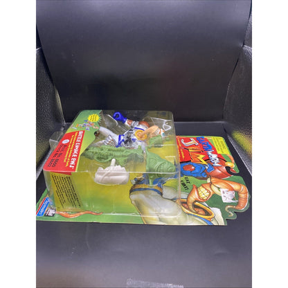Earthworm Jim Action Figure (Green Variant) RARE 1994 PLAYMATES Sealed New