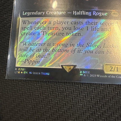Wizards of the Coast Lotho, Corrupt Shirriff Extended Art Foil Rare LOTR 0781