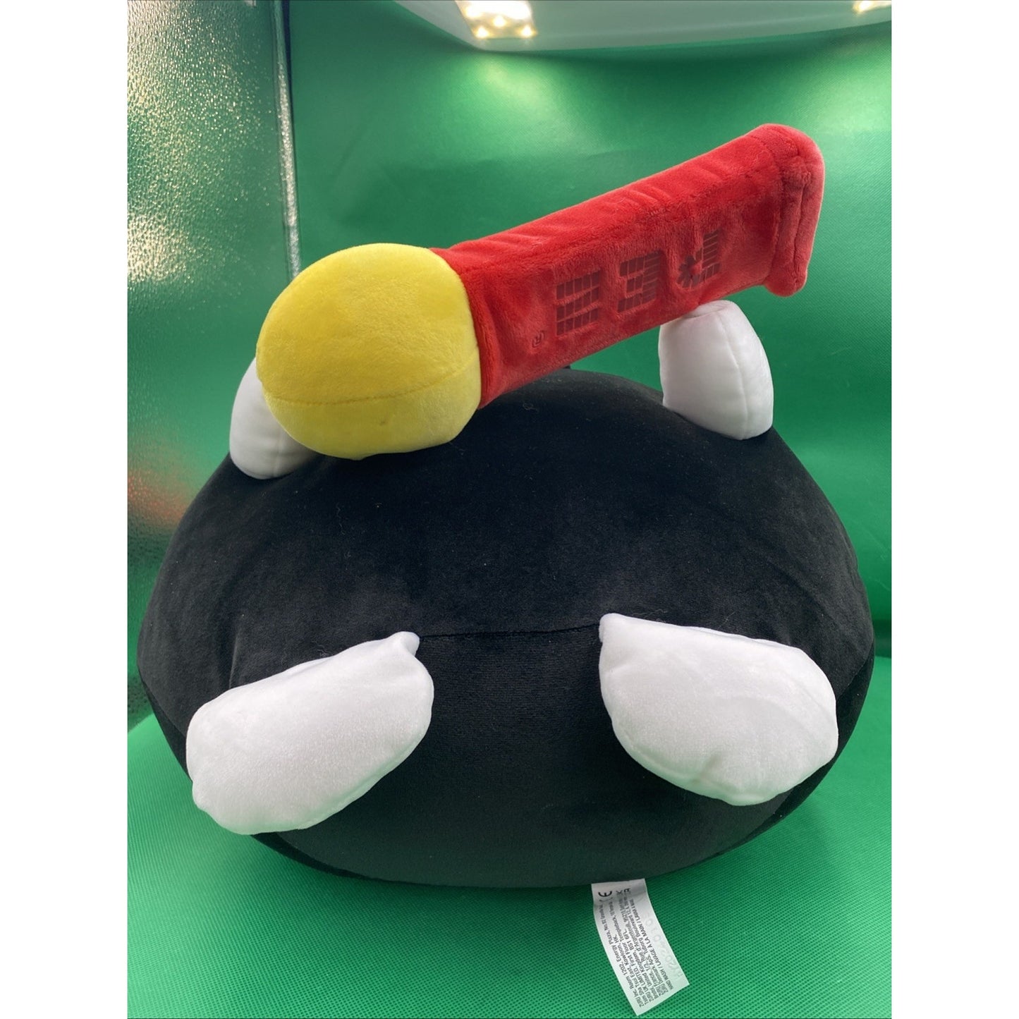 ZURU Snackles “PEZ Candy” LUNA The Black Cat Soft Stuffed Jumbo Toy Sz: 14”