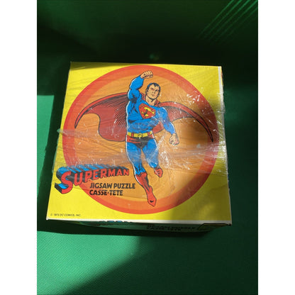 1973 Vintage Superman Jigsaw Puzzle Casse-tete DC Comics All 81 Pieces
