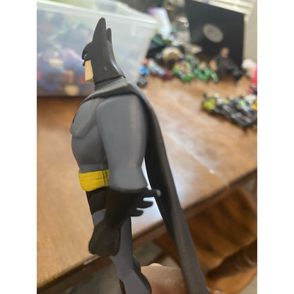 Mattel DC Justice League Unlimited JLU Batman Action Figure Animated Gray Black