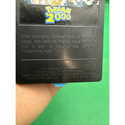 Marill Toy 🧸 Pokemon Power Card Burger King 2000 🍔👑