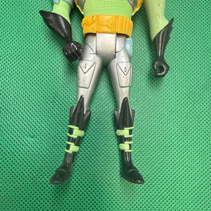 Batman 1999 Hasbro Dc Comics Batman 5" posable figure GREEN Yellow RARE!