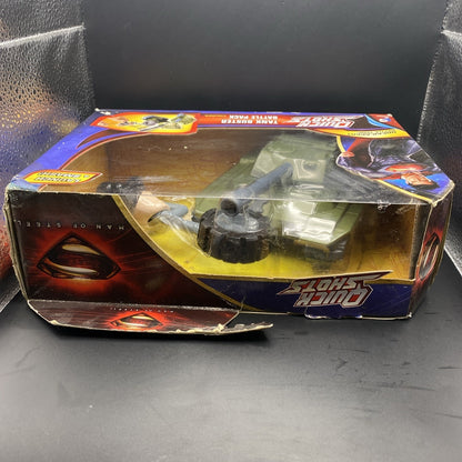 Mattel DC Comics Man of steel QUICK SHOTS Tank Buster Battle Toy New in package