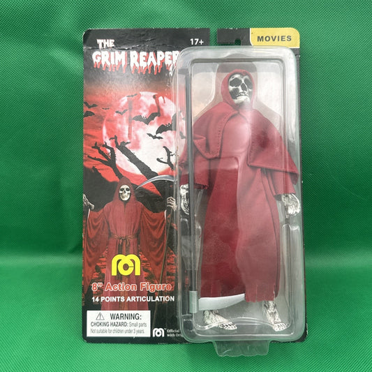 Mego The Grim Reaper Red Cloak 8" Action Figure Wave 15 Horror Movie Classics