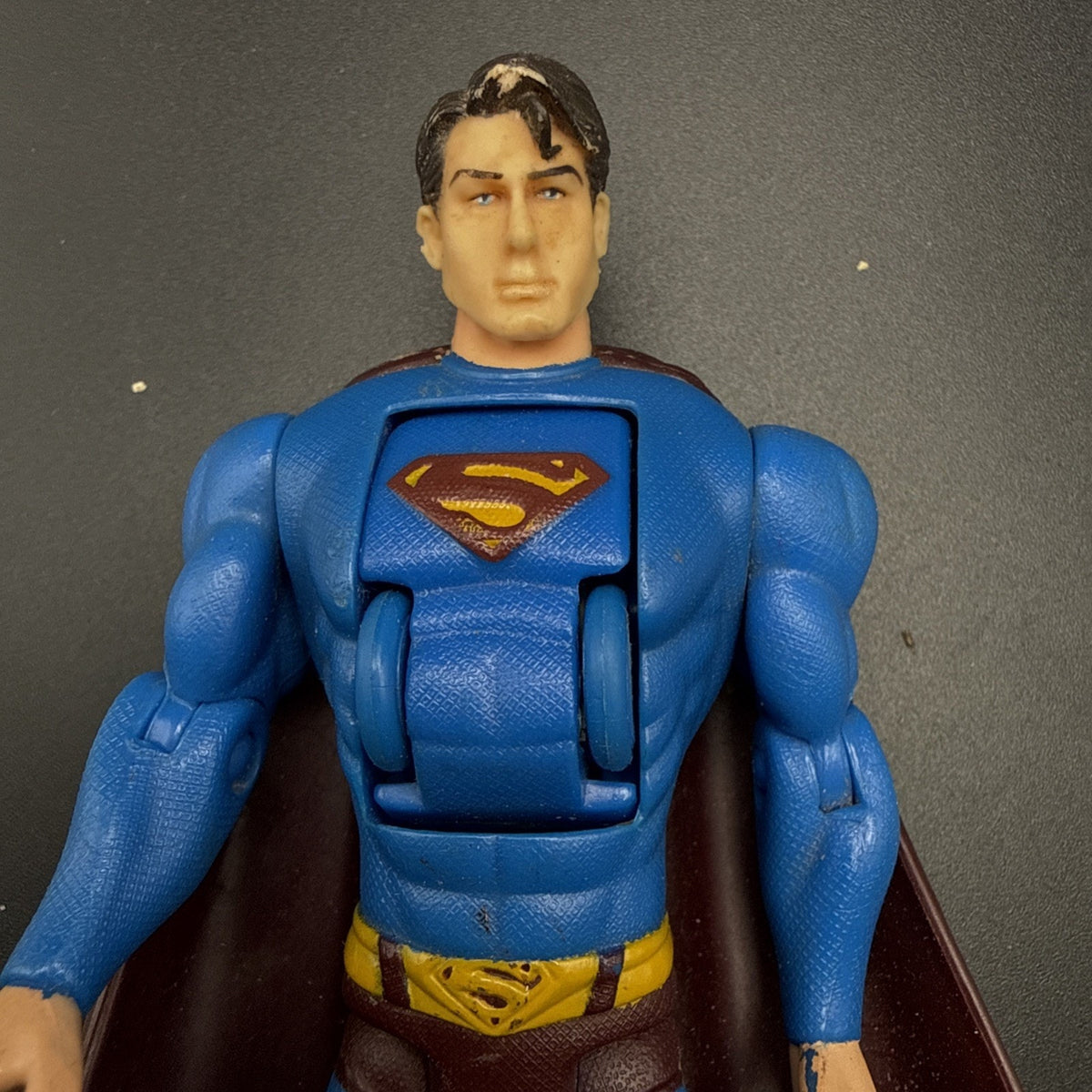 Superman Returns 5" Action Figure 2006 Flying Attack Superman Mattel