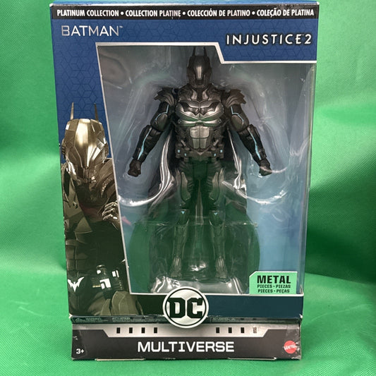 DC Comics Multiverse * Injustice 2 Batman Figure " DIE CAST METAL "