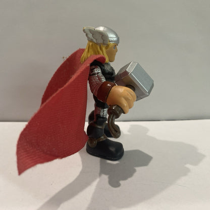Playskool Marvel Super Hero Adventures THOR Figure With Silver Hammer