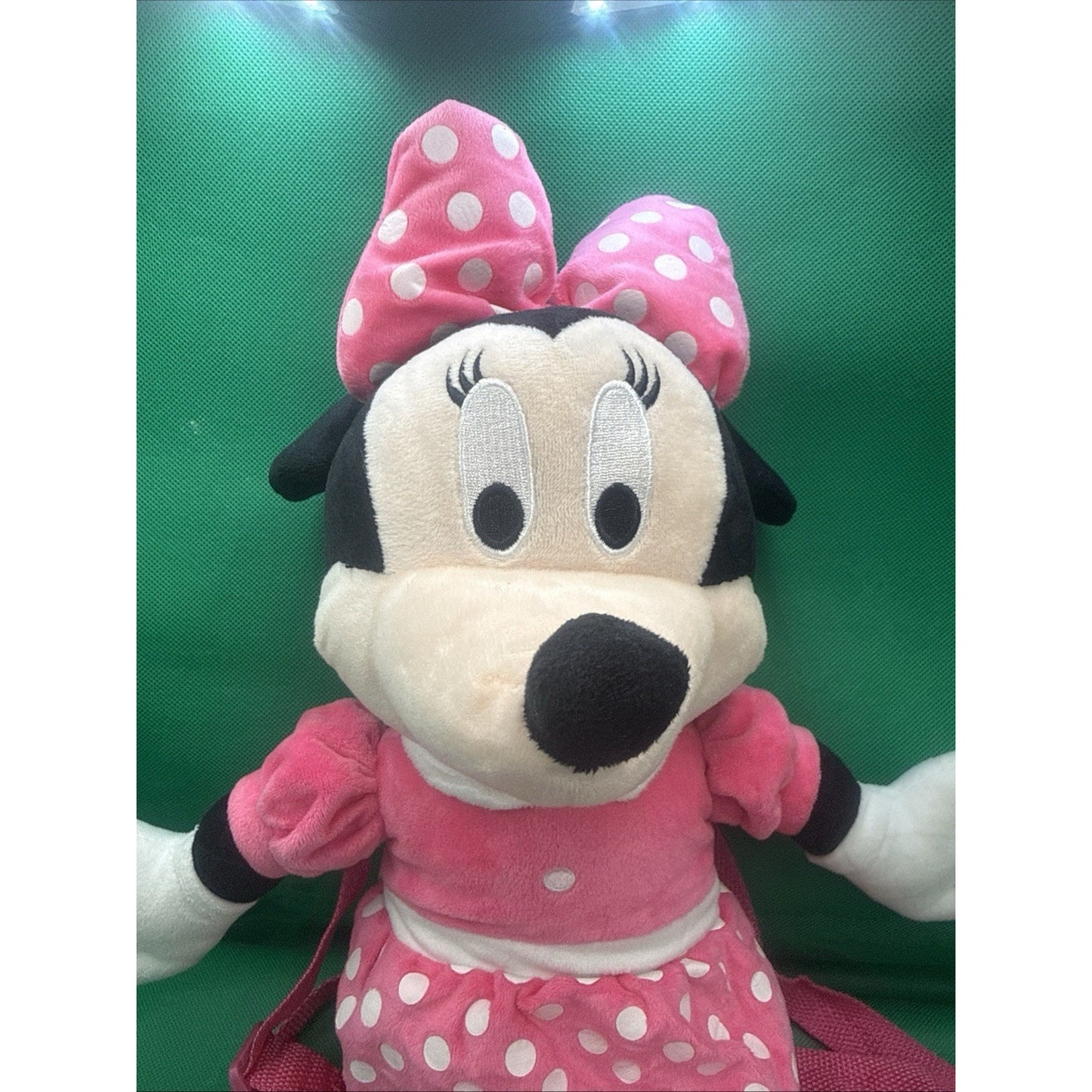 New Minnie Mouse Doll 18inch Backpack Straps.