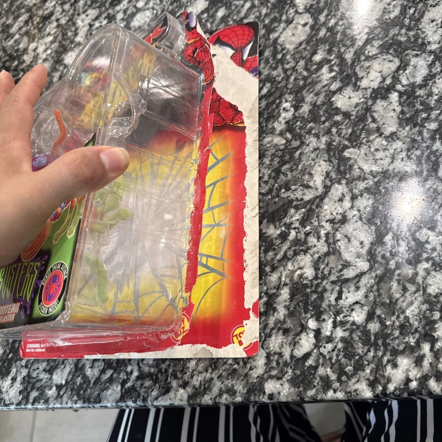 SPIDERMAN Sneak Attack 1998 Jack O’Lantern Bug Busters Action Figure Toy Biz