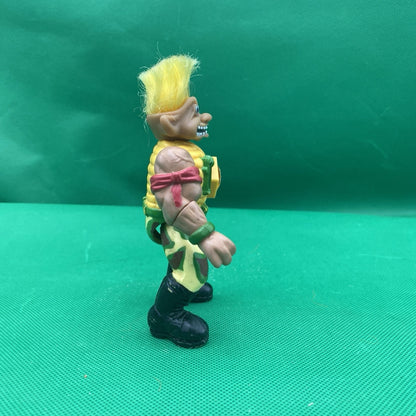 Vintage 1993 Stone Protectors Troll Angus The Soldier Action Figure 5"