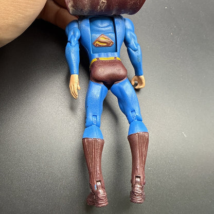 Superman Returns 5" Action Figure 2006 Flying Attack Superman Mattel