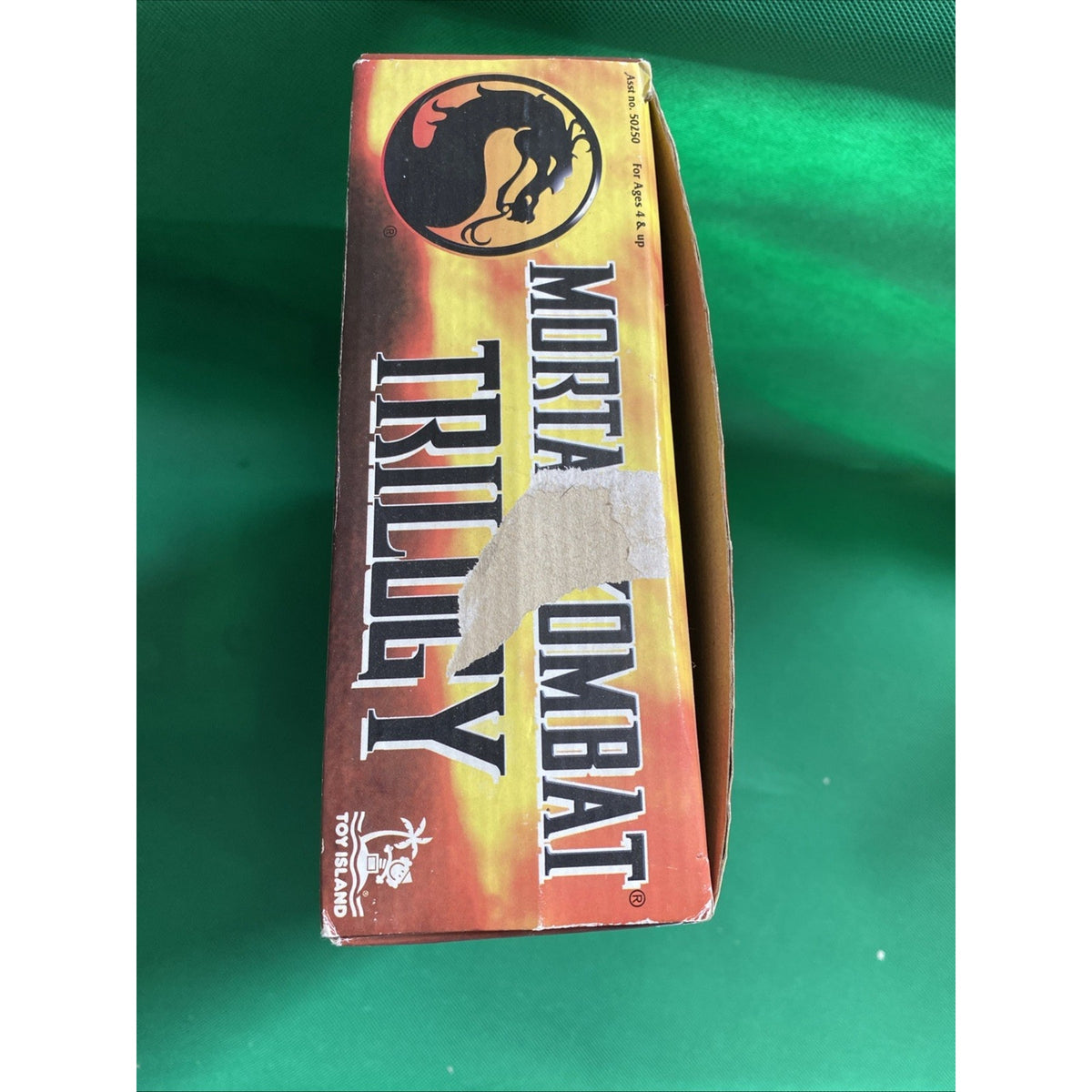 1998 Toy Island Mortal Kombat Trilogy Liu Kang Factory Sealed NIP