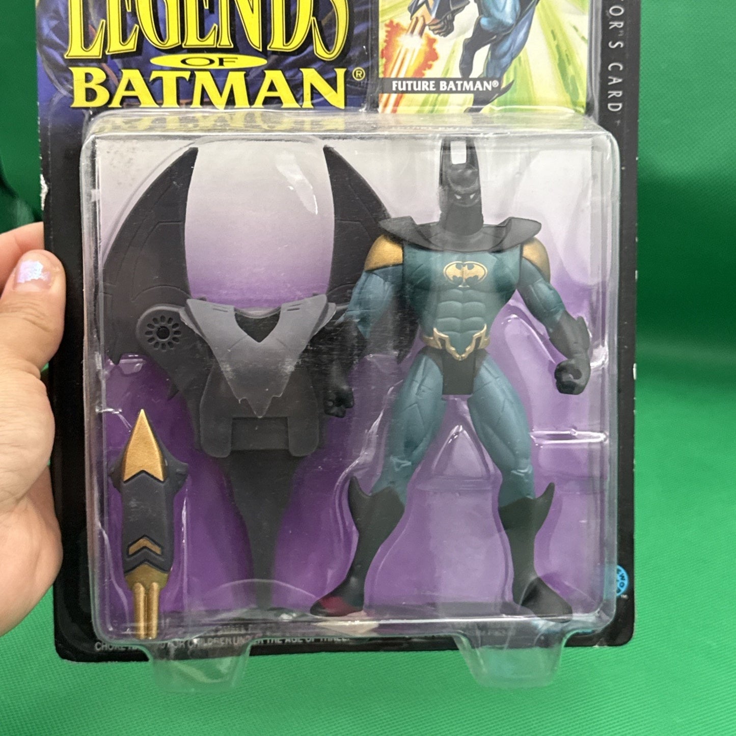 Future Batman Legends Of Batman Official Card Kenner 1994 Action Figure MOSC New