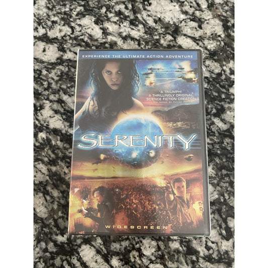 DVD Sci-Fi Action Adventure Thriller Movie SERENITY Firefly NEW Widescreen