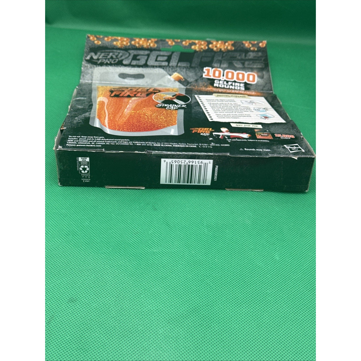 Nerf Pro Gelfire Refill 10,000 Dehydrated Gelfire Rounds Ammo Compatible Blaster