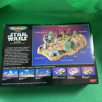 Star Wars Micro Machines Space Endor ROTJ 1994 New Mint In Sealed Box Nib