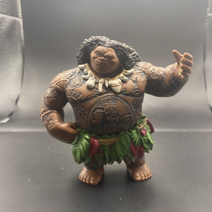 Disney Moana Maui Action Figure with Hook Hasbro Disney Store 2016 Broken Hand