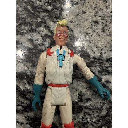 1987 The Real Ghostbusters Fright Features Egon Spengler Action Figure KENNER