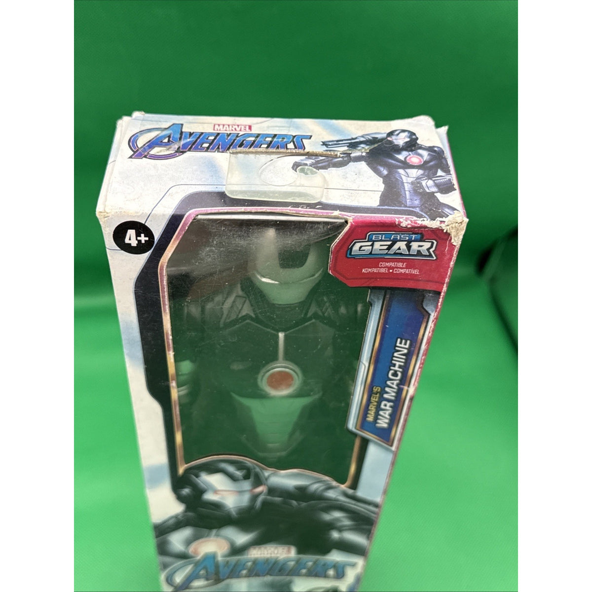 Marvel Titan Hero Series ~ Blast Gear ~ Avengers War Machine Damage Box