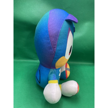 Sega Sonic The Hedgehog Gradient Colorful Big Head Plush 10” Inches