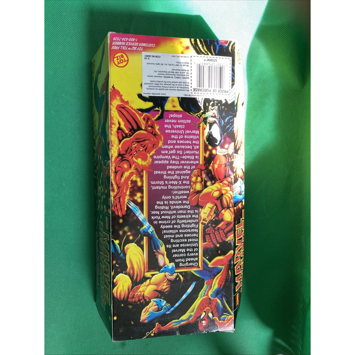 Marvel Universe 10 inch Storm 1997 New In Box Toy Biz READ