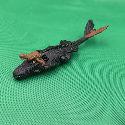 2010 McDonalds Happy Meal Toy How To Train Your Dragon Hiccup and Toothless