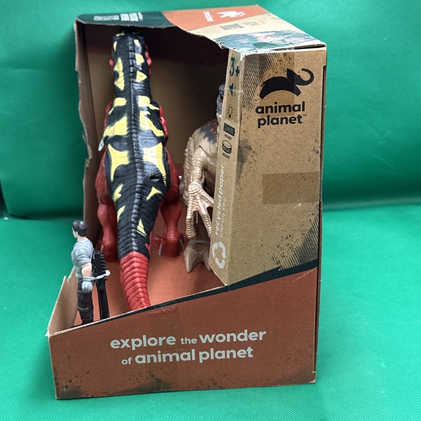 Animal Planet Battling Dinos Action Figure 3-Pack [Lights & Sound]