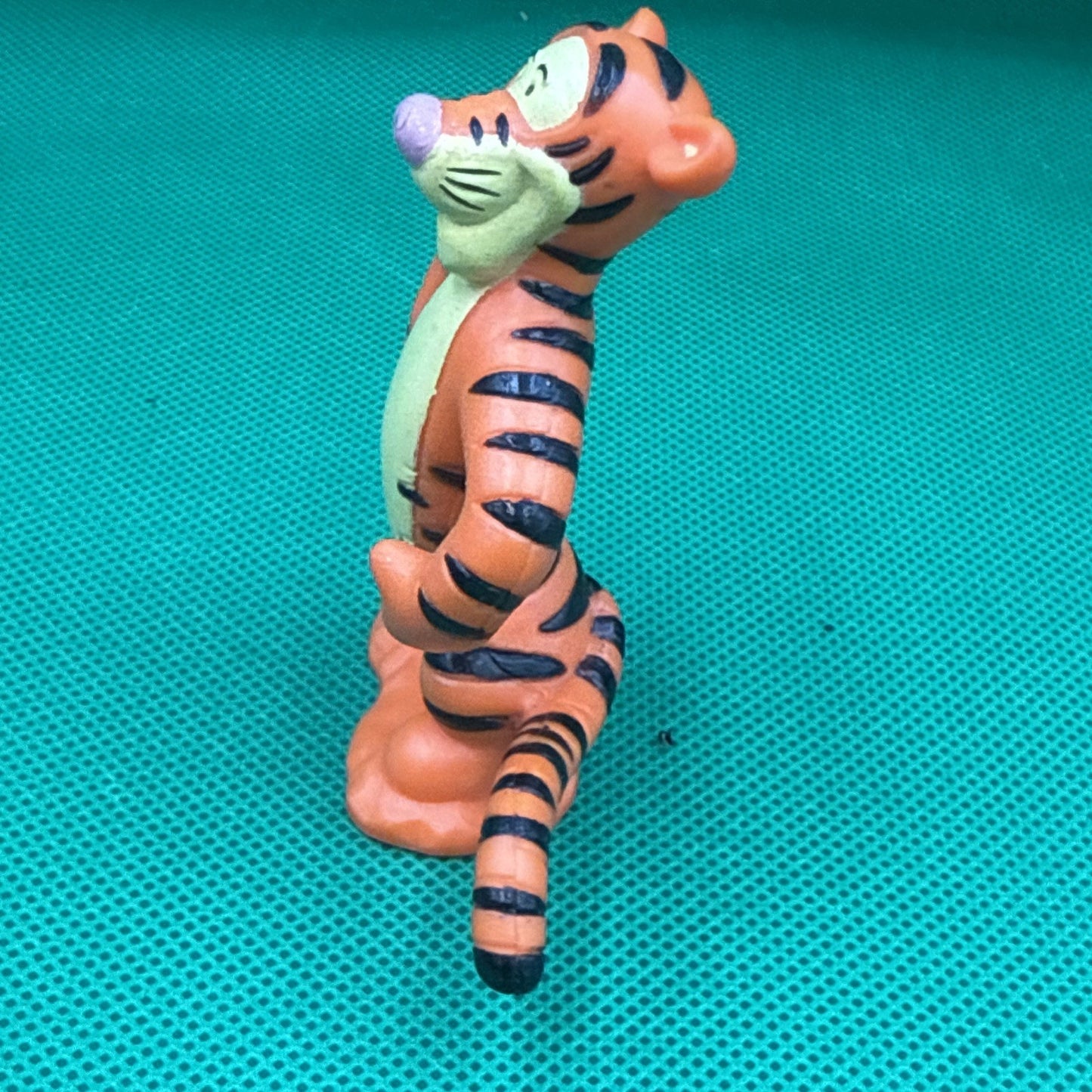 Disney 3 Inch Winnie The Pooh Tigger Plastic Figure w Base Collectible