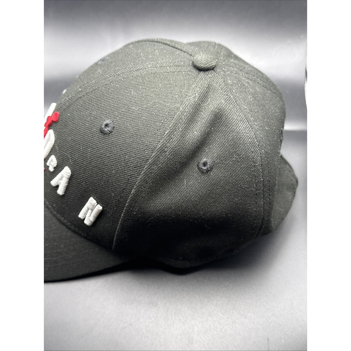 Nike Jordan Black Jumpman Air Cap Snapback Hat Youth Size 8-20