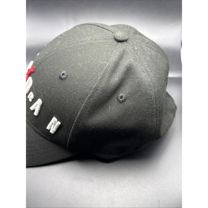Nike Jordan Black Jumpman Air Cap Snapback Hat Youth Size 8-20
