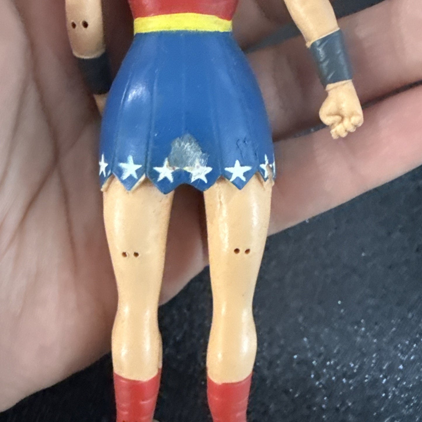 DC Comics Wonder Woman Posable Rubber NJCroce Action Figure Toy S13