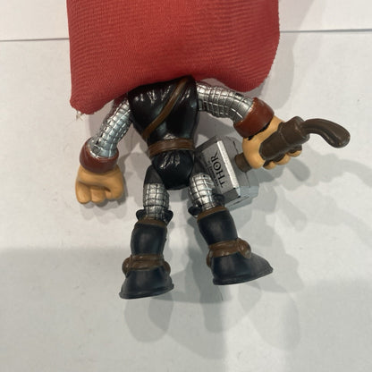 Playskool Marvel Super Hero Adventures THOR Figure With Silver Hammer