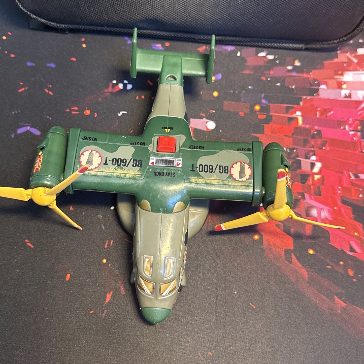 Matchbox Jungle Adventure Bigfoot BG/600T Water Plane Mattel