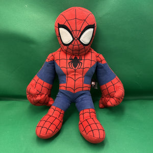 Mattel Spider-Man Bash N Brawl 14 plush W/ talking & sounds No Sound