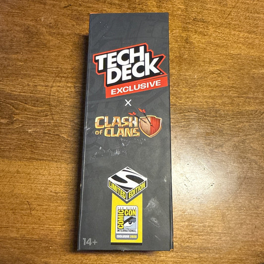 2026 SDCC EXCLUSIVE Spin Master Tech Deck Clash of Clans - New