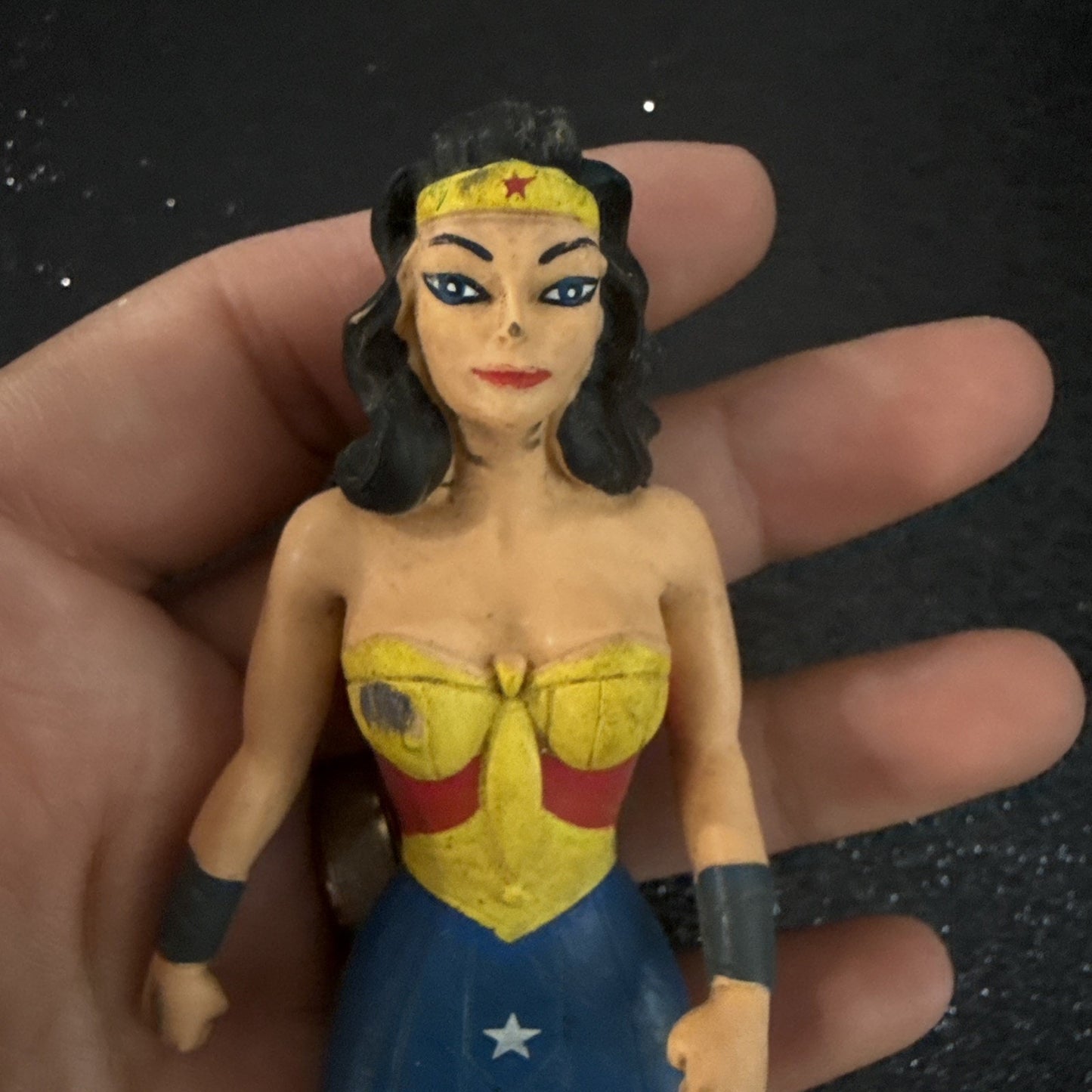 DC Comics Wonder Woman Posable Rubber NJCroce Action Figure Toy S13