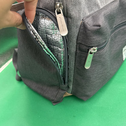Eddie Bauer Places & Spaces Bridgeport Diaper Bag Backpack Cooler Bottle Pocket