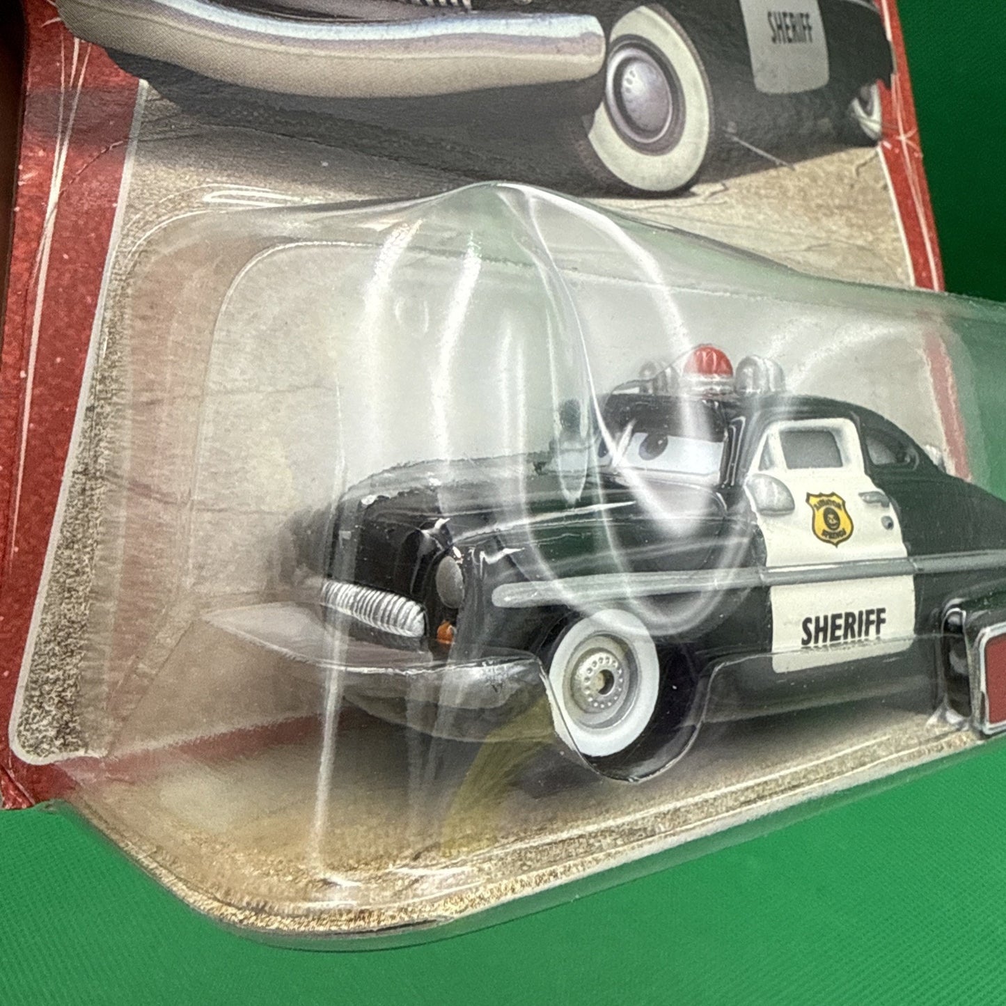2006 DISNEY/PIXAR CARS SHERIFF Original Release Desert Scene