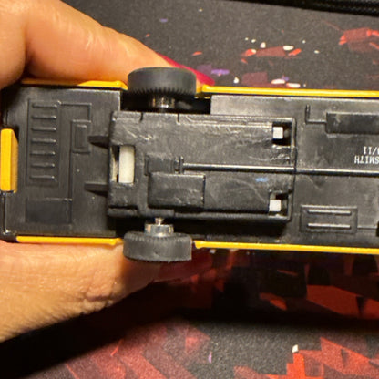 Toysmith 5" YELLOW Diecast SCHOOL BUS WITH PULL BACK ACTION